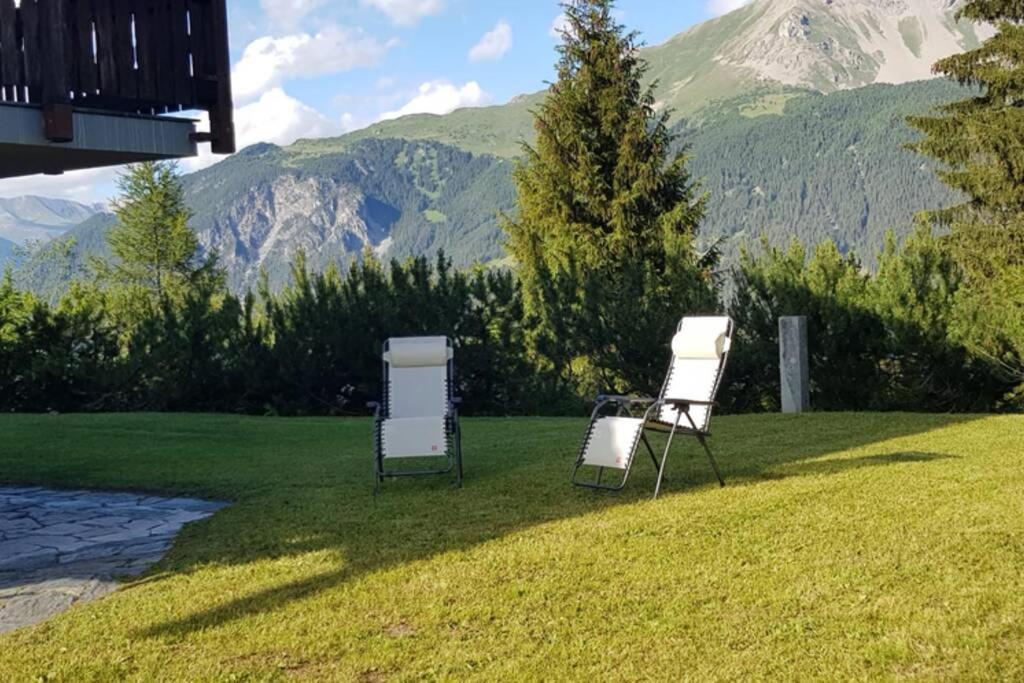 Chalet Wulli In Der Naehe Der Skianlagen Savognin Exterior photo